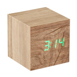Cube Ash Click Clock