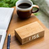 Flip Click Clock- Bamboo