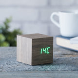 Cube Ash Click Clock