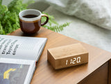 Flip Click Clock- Bamboo