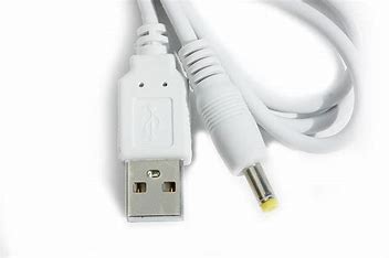 USB Lead and Adapter (Power Supply for Cube, Brick, Slab, Wall and Message Clocks)